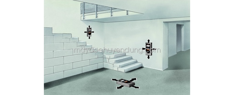 Máy đo độ ẩm gỗ, bê tông, thạch cao Laserliner 082.332A Laserliner 082.332A đo độ ẩm gỗ, bê tông, tường, thạch cao