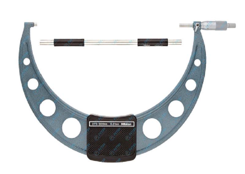 Panme đo ngoài cơ khí Mitutoyo 103-148-10 được thiết kế chuẩn, trọng lượng 1,5kg, gọn nhẹ, 