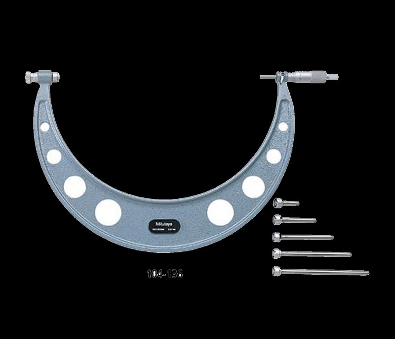 Panme đo ngoài Mitutoyo 104-136A dải đo 150-300mm, độ chia: 0,01mm