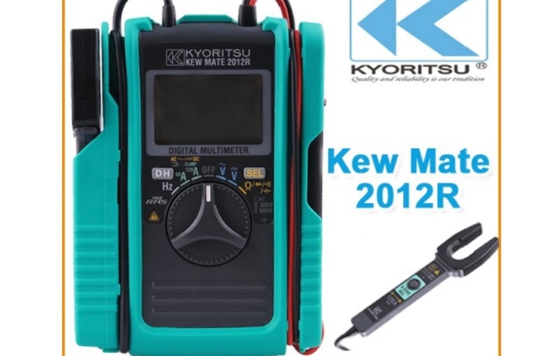 Kyoritsu 2012R mang đến đầy đủ các chức năng như đo điện áp, điện trở và cả dòng điện. 