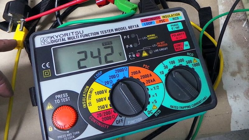 Thiết bị đo đa chức năng Kyoritsu 6011A Thiết bị đo đa chức năng Kyoritsu 6011A