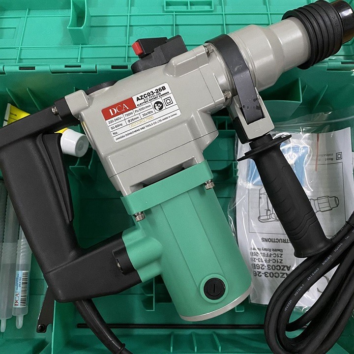 Máy khoan đục bê tông DCA AZC03-26B thiết kế nhỏ gọn Máy khoan đục bê tông DCA AZC03-26B thiết kế nhỏ gọn
