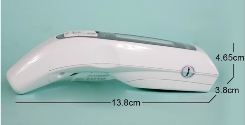 Nhiệt kế điện tử đo tai trán Beurer FT65 được làm bằng nhựa cao cấp, kiểu dáng nhỏ gọn Nhiệt kế điện tử đo tai trán Beurer FT65 được làm bằng nhựa cao cấp, kiểu dáng nhỏ gọn