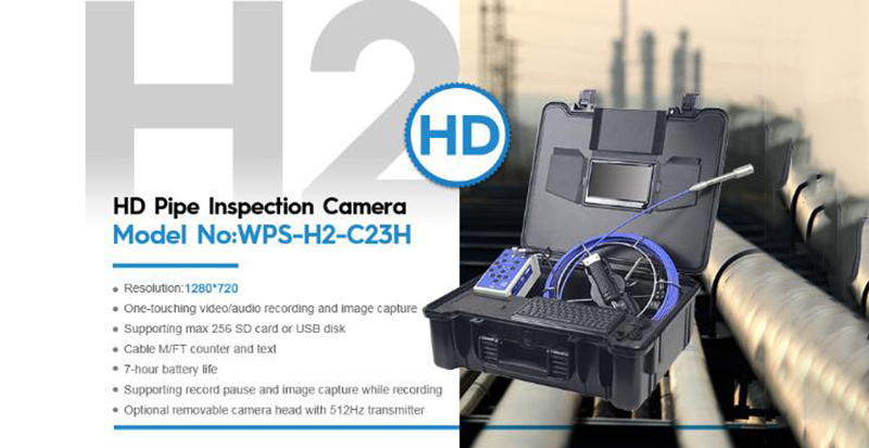 Camera nội soi đường ống HD H2 C23H 30m Camera nội soi đường ống HD H2 C23H 30m