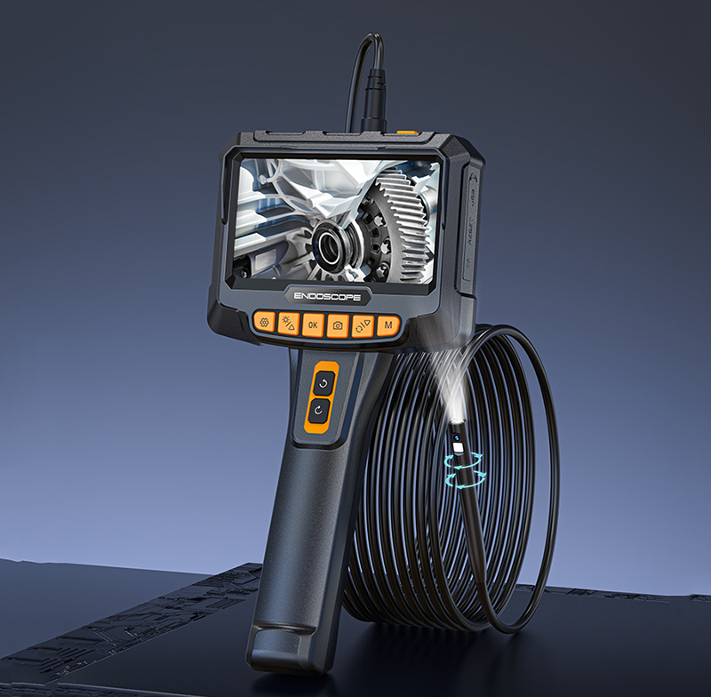 Camera nôi soi công nghiệp đầu xoay 360 độ màn hinh IPS 5 Inch G10 Pro dual lens Camera nôi soi công nghiệp đầu xoay 360 độ màn hinh IPS 5 Inch G10 Pro dual lens