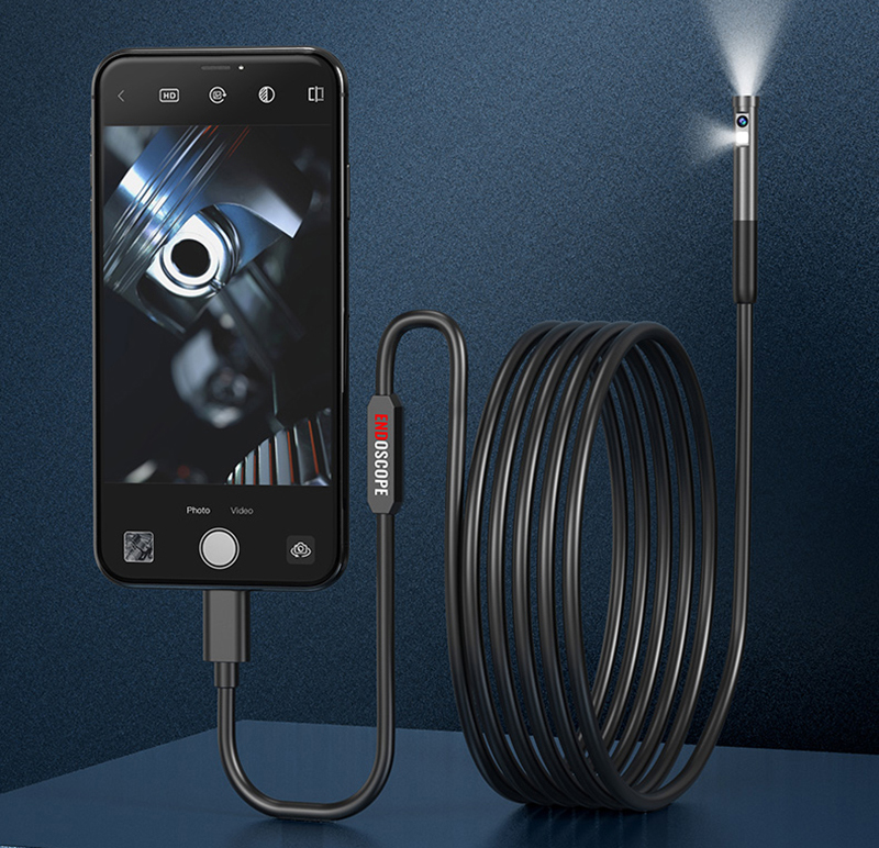 Camera không dây ống kính kép W300 Dual lens Kết nối Type-C 1080P