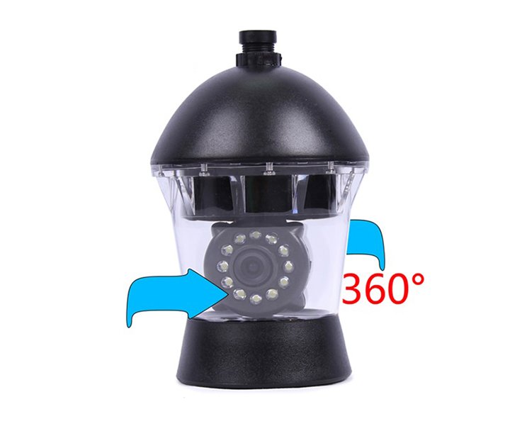 CR110-7C xoay 360 độ, cho phép quan sát toàn cảnh