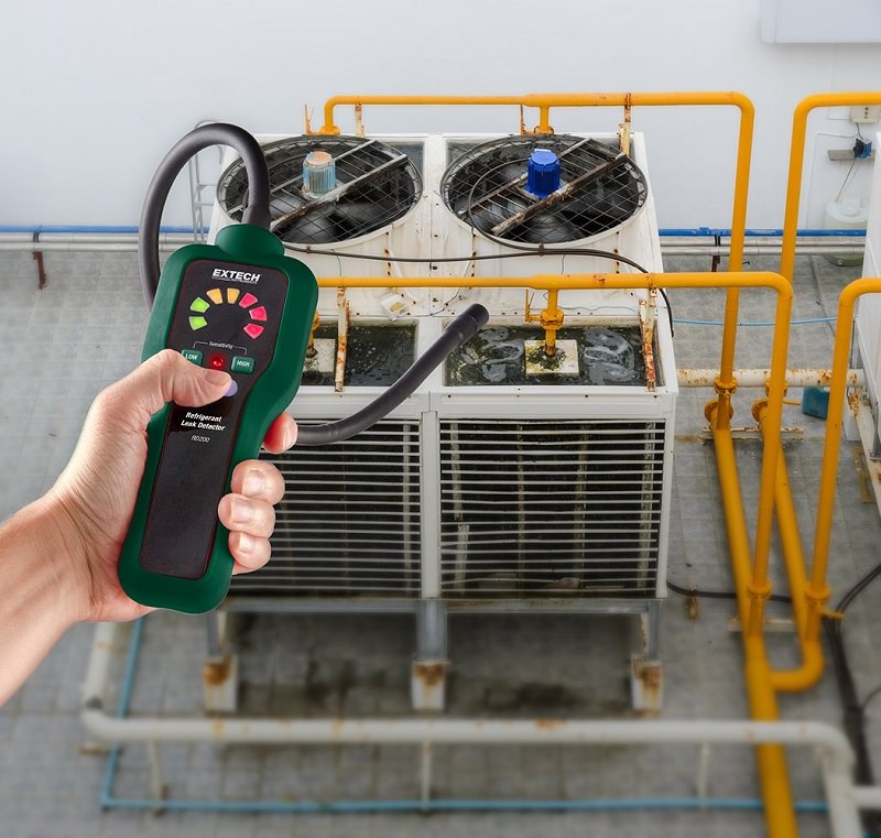 Máy dò rò rỉ khí lạnh Extech RD200 Máy dò rò rỉ khí lạnh Extech RD200