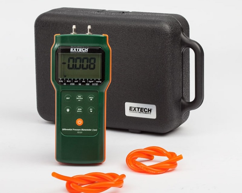 Máy đo chênh áp 1psi Extech PS101 Máy đo chênh áp 1psi Extech PS101