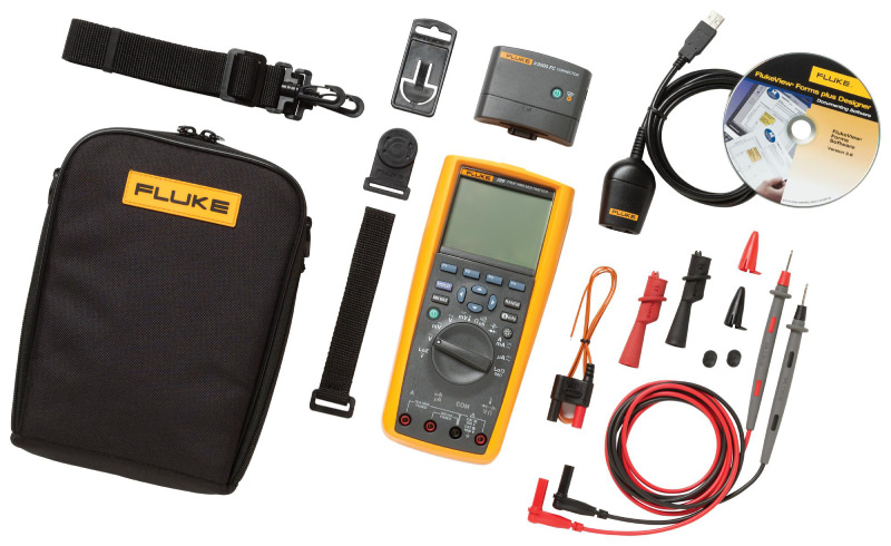 Fluke 289/FVF là sự kết hợp của Fluke 289 và bộ thiết bị FlukeView forms Fluke 289/FVF là sự kết hợp của Fluke 289 và bộ thiết bị FlukeView forms