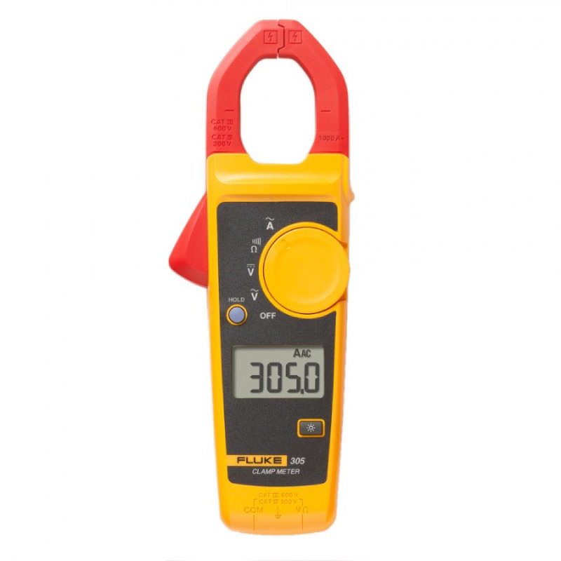 Fluke 305 có độ mở kìm lên đến 30 mm Fluke 305 có độ mở kìm lên đến 30 mm