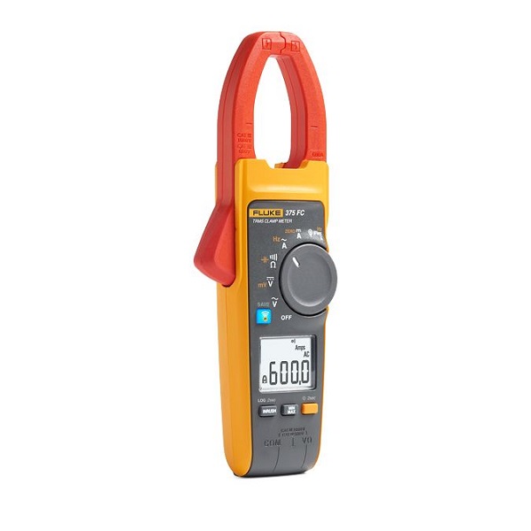 Ampe kìm Fluke 375 có thể đo dòng điện AC lên đến 600A