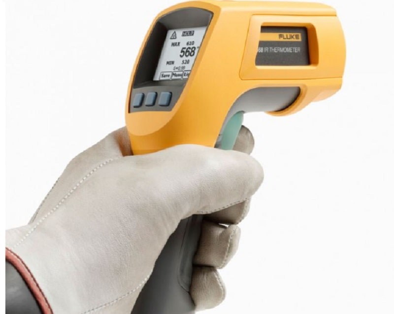 Thiết kế của fluke 586 bền bỉ, hoạt động trong nhiều môi trường