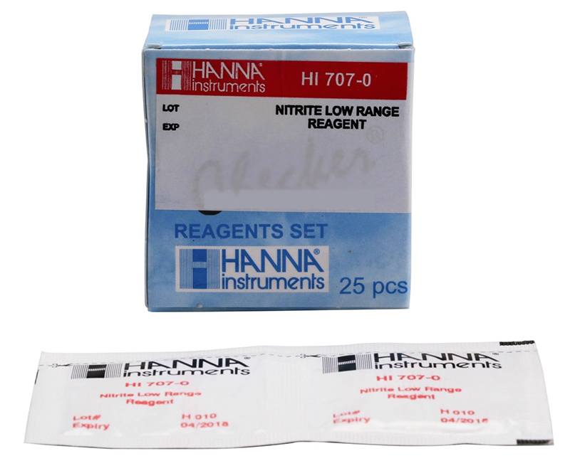 Thuốc Thử Nitrit Thang Thấp, 25 gói HI707-25