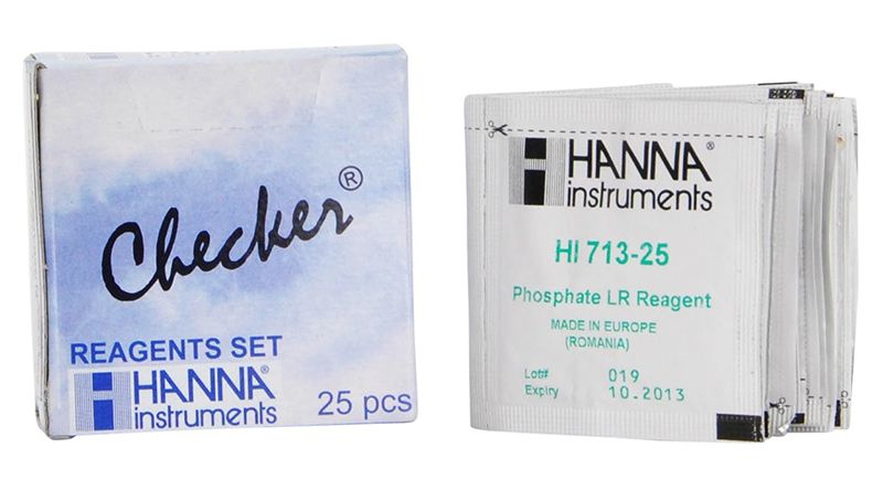 Thuốc Thử Photphat Thang Thấp, 25 gói HI713-25 Thuốc Thử Photphat Thang Thấp, 25 gói HI713-25