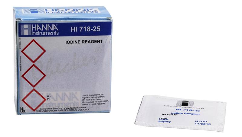 Thuốc Thử Iot , 25 gói HI718-25 Thuốc Thử Iot , 25 gói HI718-25