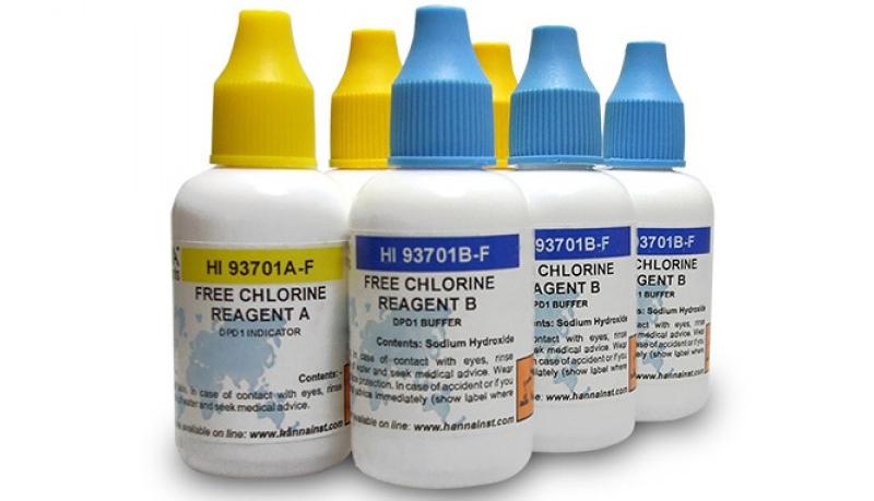 Thuốc thử đo Clo dư dạng nước, 300 lần HI93701-F
