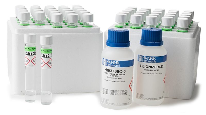 Thuốc thử Amoni thang thấp 0.00 - 3.00 mg/L (25 ống) HI93764A-25