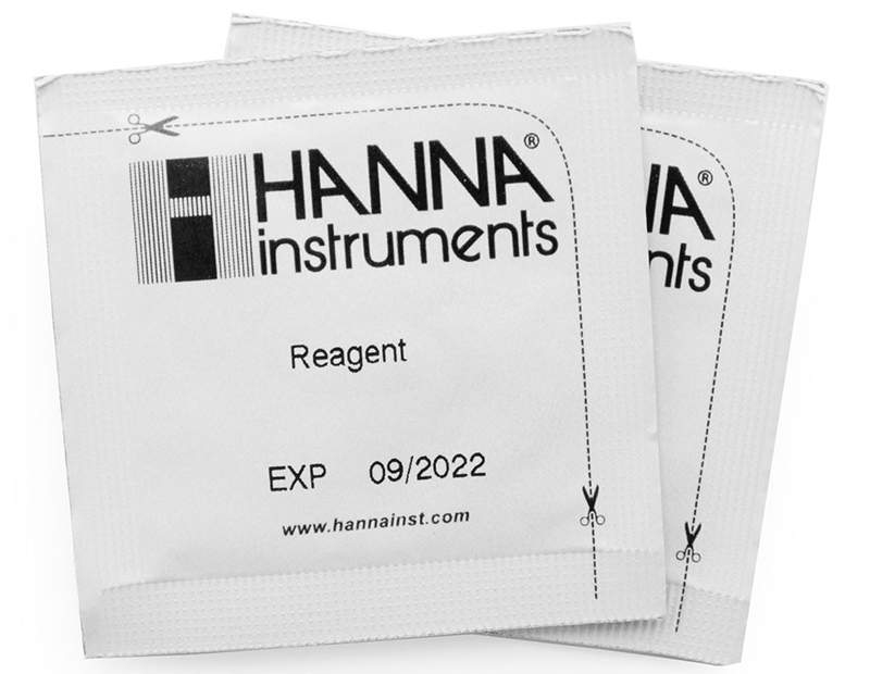 Thuốc thử Clo tổng thang thấp, 100 gói HI95761-01