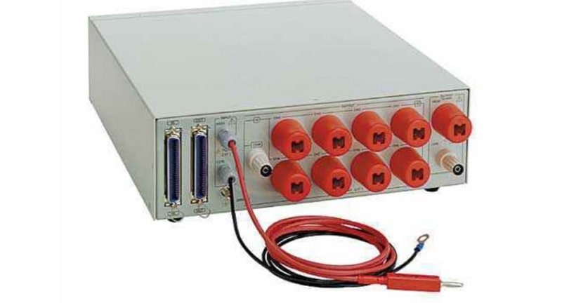 Hioki 3930 là dụng cụ đo an toàn điện  điều khiển bằng chức năng chương trình 3153 hoặc với trình sắp xếp chuỗi tiêu chuẩn