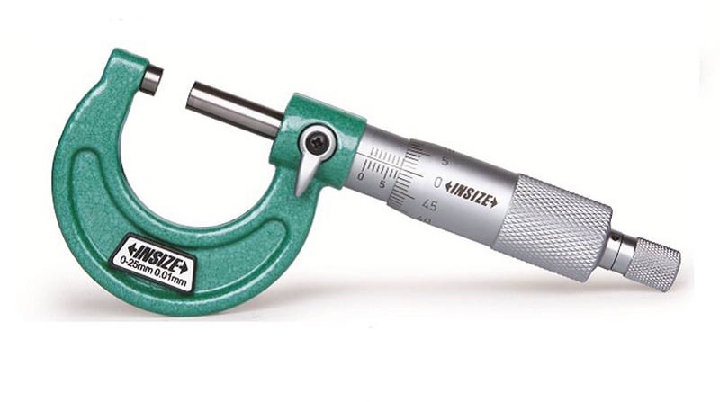 Panme đo ngoài cơ khí Insize 3203-25A có khả năng đo ở phạm vi 0-25mm và cấp chính xác là 0.01mm Panme đo ngoài cơ khí Insize 3203-25A có khả năng đo ở phạm vi 0-25mm và cấp chính xác là 0.01mm