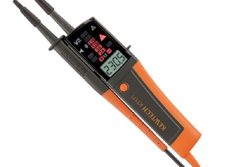 Kyoritsu 170 kiểm tra điện áp một chiều và xoay chiều của các thiết bị bằng đèn LED với dòng điện lên đến 690V