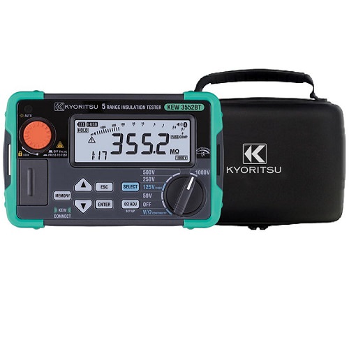 Đồng hồ đo điện trở cách điện Kyoritsu 3552BT