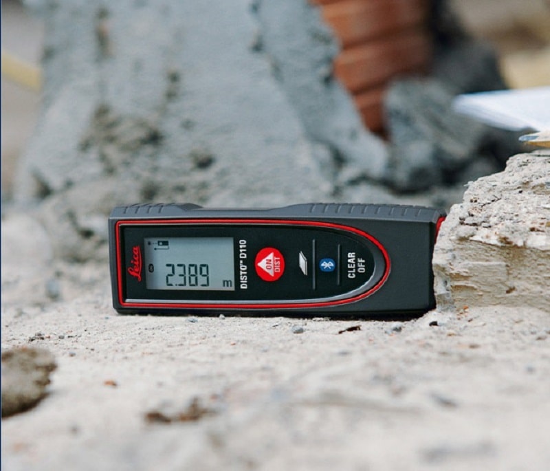 Máy đo khoảng cách Leica Disto D110 là máy đo khoảng cách nhỏ nhất trên thế giới được trang bị công nghệ Bluetooth® smart Máy đo khoảng cách Leica Disto D110 là máy đo khoảng cách nhỏ nhất trên thế giới được trang bị công nghệ Bluetooth® smart