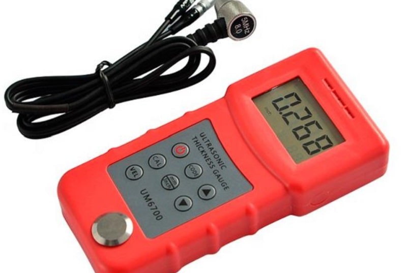 Máy đo độ dày vật liệu UM6700 được sử dụng để đo chiều dày vật liệu đa dạng