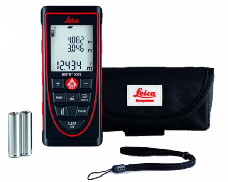 Leica DISTOTM X310 được thiết kế liền khối rất chắc chắn