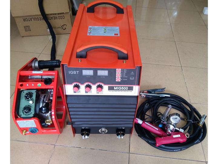máy hàn protech mig500 và phụ kiện