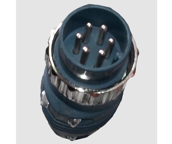 Giắc điều khiển 6 chân Jasic (chân đực) Giắc điều khiển 6 chân Jasic (chân đực)