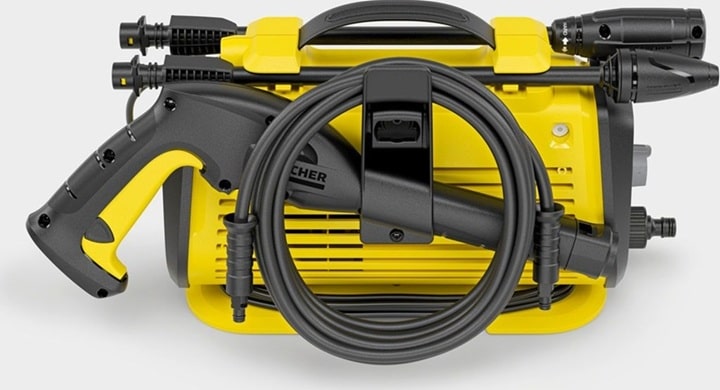 Bộ sản phẩm máy phun xịt rửa Karcher K 3 Horizontal Plus*EU chính hãng