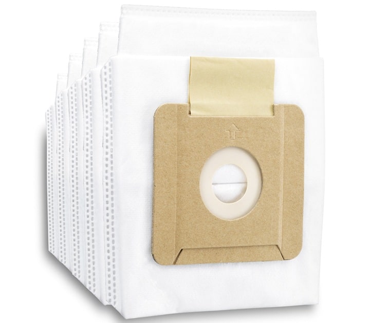 Bộ túi lọc Karcher có khả năng lọc bụi khô, gồm 5 cái