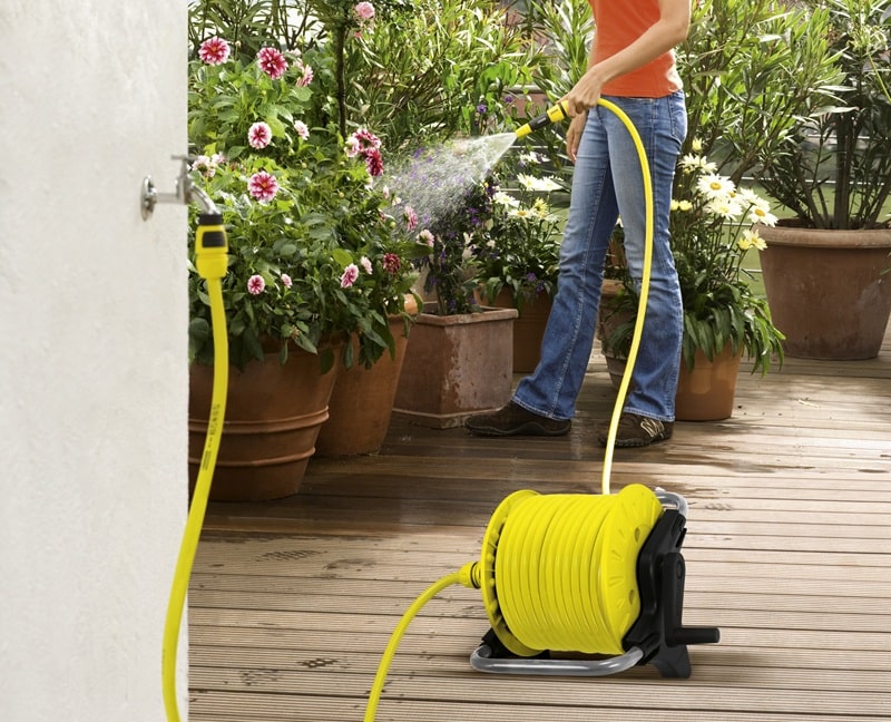 Cuộn dây nối dài Karcher lắp được cho nhiều hệ thống cấp nước