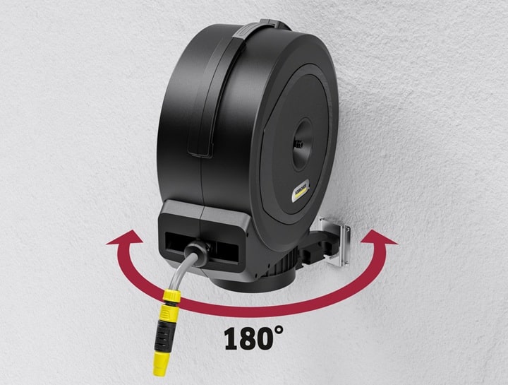 Ống dẫn nước kèm guồng HBX xoay 180 độ, dễ lắp đặt và sử dụng