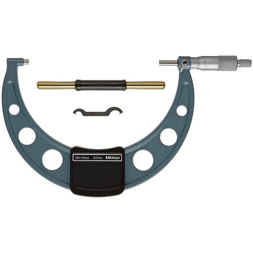 Panme đo ngoài cơ khí Mitutoyo 103-143-10 có thể đo được chiều dày, đo đường kính của các vật liệu như kim loại, gỗ, nhựa… Panme đo ngoài cơ khí Mitutoyo 103-143-10 có thể đo được chiều dày, đo đường kính của các vật liệu như kim loại, gỗ, nhựa…