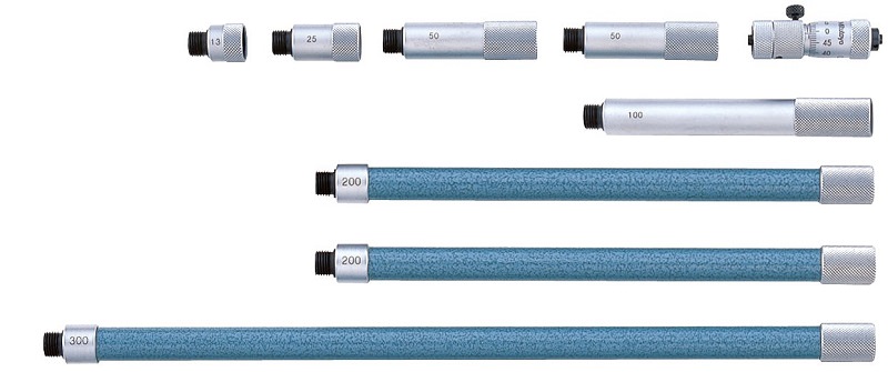 Mitutoyo 137-205 trang bị 10 thanh nối với kích thước khác nhau Mitutoyo 137-205 trang bị 10 thanh nối với kích thước khác nhau