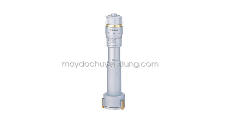 Panme đo lỗ 3 chấu Mitutoyo 368-168 có dải đo 30-40mm, thang chia 0.005mm và độ sai số là ±3μm. 