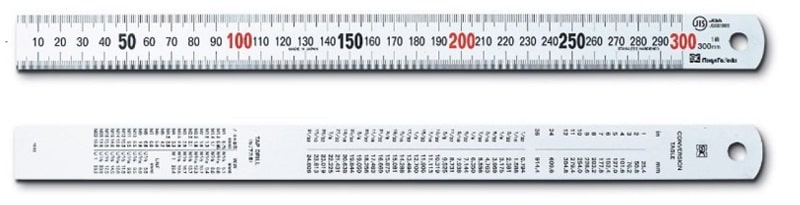 Thước lá Niigata ST-300 được làm bằng chất liệu inox, nó đảm bảo độ bền cao, chống mài mòn, móp méo và không bị hoen gỉ theo thời gian. Thước lá Niigata ST-300 được làm bằng chất liệu inox, nó đảm bảo độ bền cao, chống mài mòn, móp méo và không bị hoen gỉ theo thời gian.