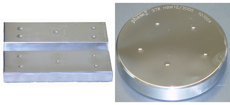 Khối chuẩn độ cứng Brinell