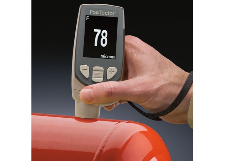 PosiTector 6000 F0S3 sử dụng đầu dò rời 0˚ PRBF0S-D giúp bạn dễ dàng kiểm tra độ dày lớp phủ của vật liệu