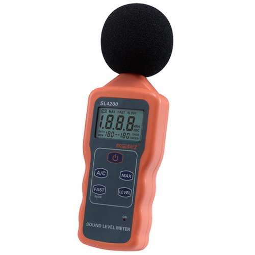 Ứng dụng máy đo cường độ âm thanh SL4200