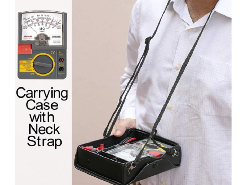 Máy đo cách điện Sanwa DM1009S kiểm tra điện áp DC1000V / 2000Mohms