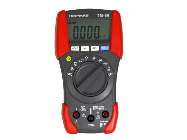 Đồng hồ vạn năng Tenmars TM-86 thích hợp đo dòng điện 3 pha