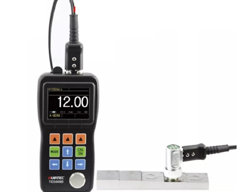 Huatec TG-5000 là thiết bị nhỏ gọn, nó đảm bảo tính năng đo chính xác cực kỳ cao, phạm vi đo rộng từ 0,5mm đến 508mm