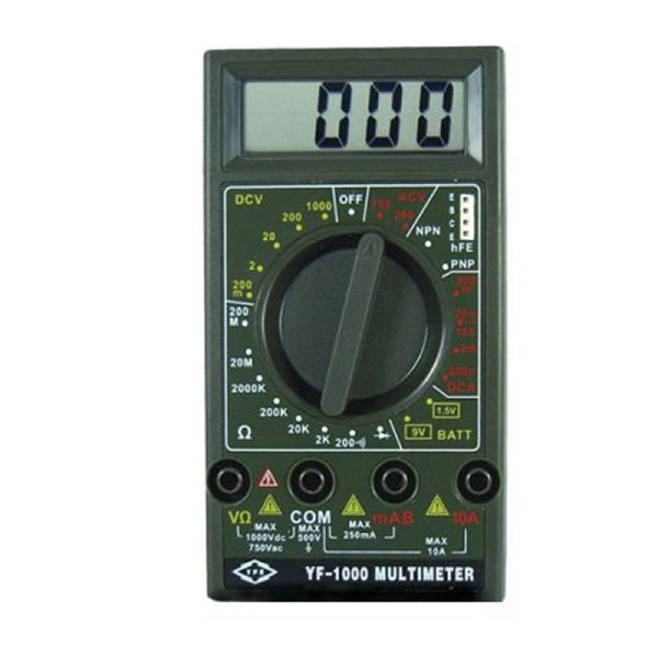 Đồng hồ vạn năng Tenmars YF-1000 có thể bỏ túi mang theo bên người