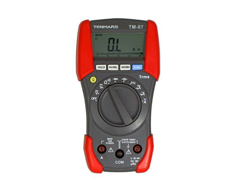 Tenmars TM-87 sử dụng công nghệ True RMS giúp mang đến kết quả đo chính xác  Tenmars TM-87 sử dụng công nghệ True RMS giúp mang đến kết quả đo chính xác
