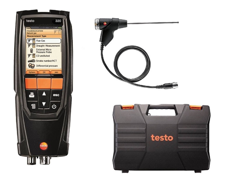 Máy đo khí thải Testo 320 Máy đo khí thải Testo 320