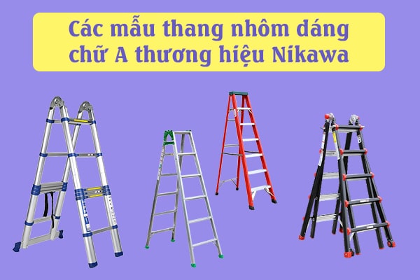  Maydochuyendung.com chuyên cung cấp các loại thang nhôm chính hãng
